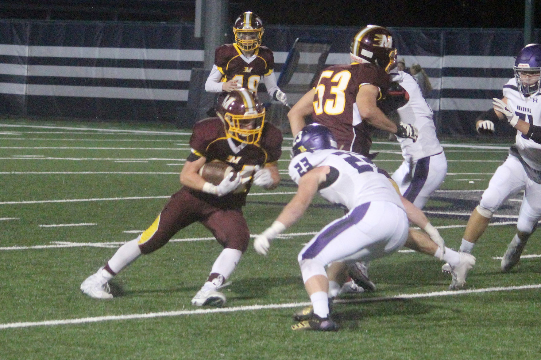 Eau Claire Memorial at Menomonie 10-18-19